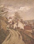 Paul Cezanne Dr.Gachet's House at Auvers Germany oil painting artist